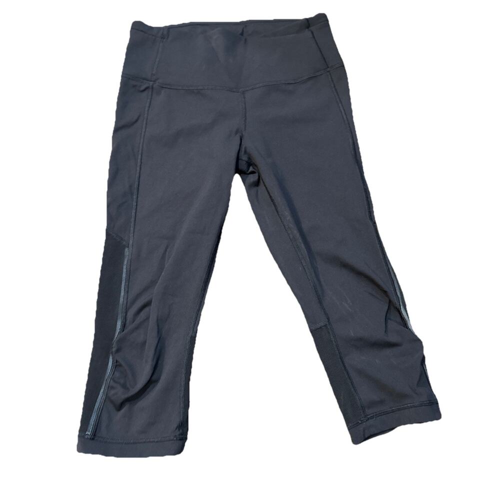 Lululemon Cropped 17” Leggings. Black Size 6